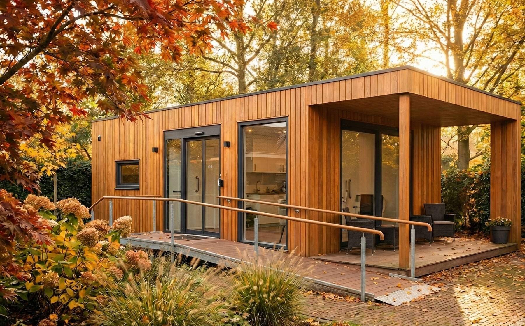 Zorgwoning met hellingbaan