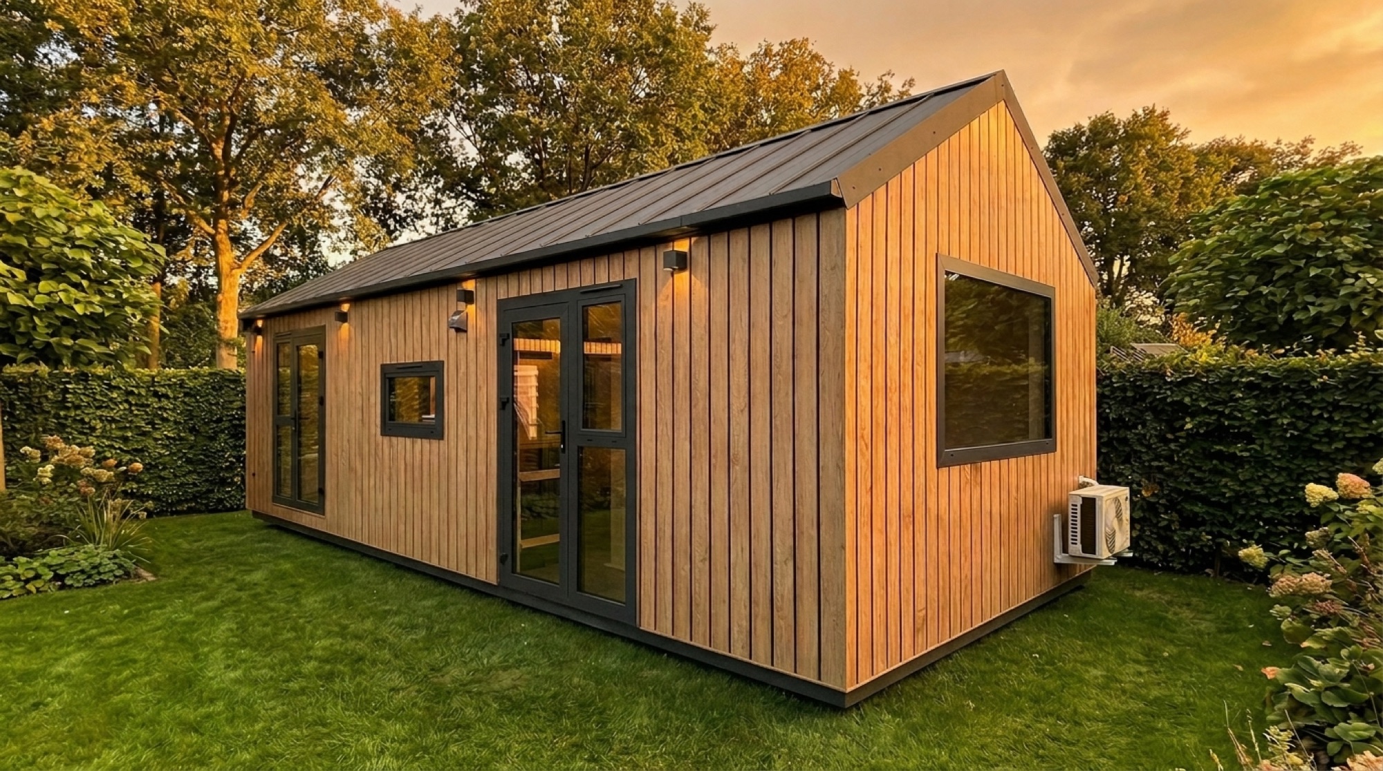 Familiewoning in de tuin