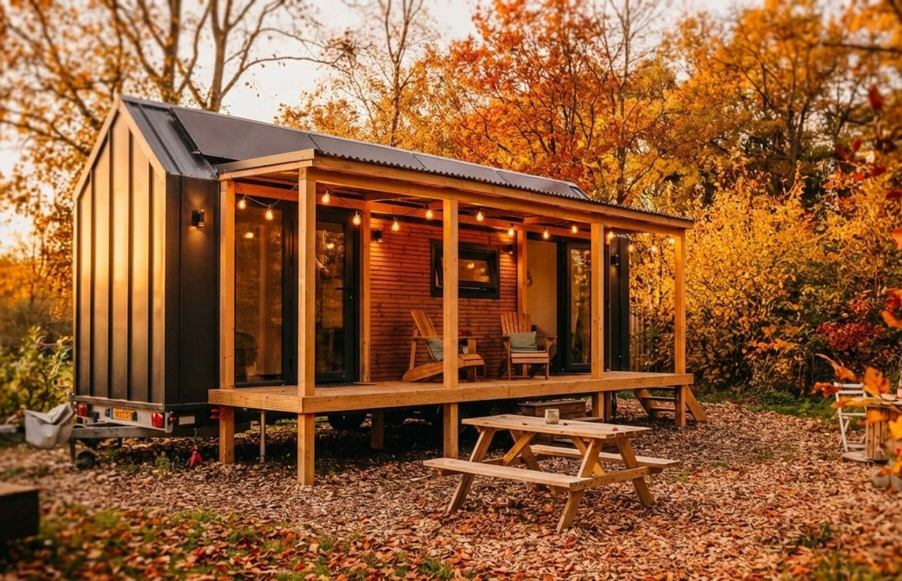 Recreatiewoning met veranda
