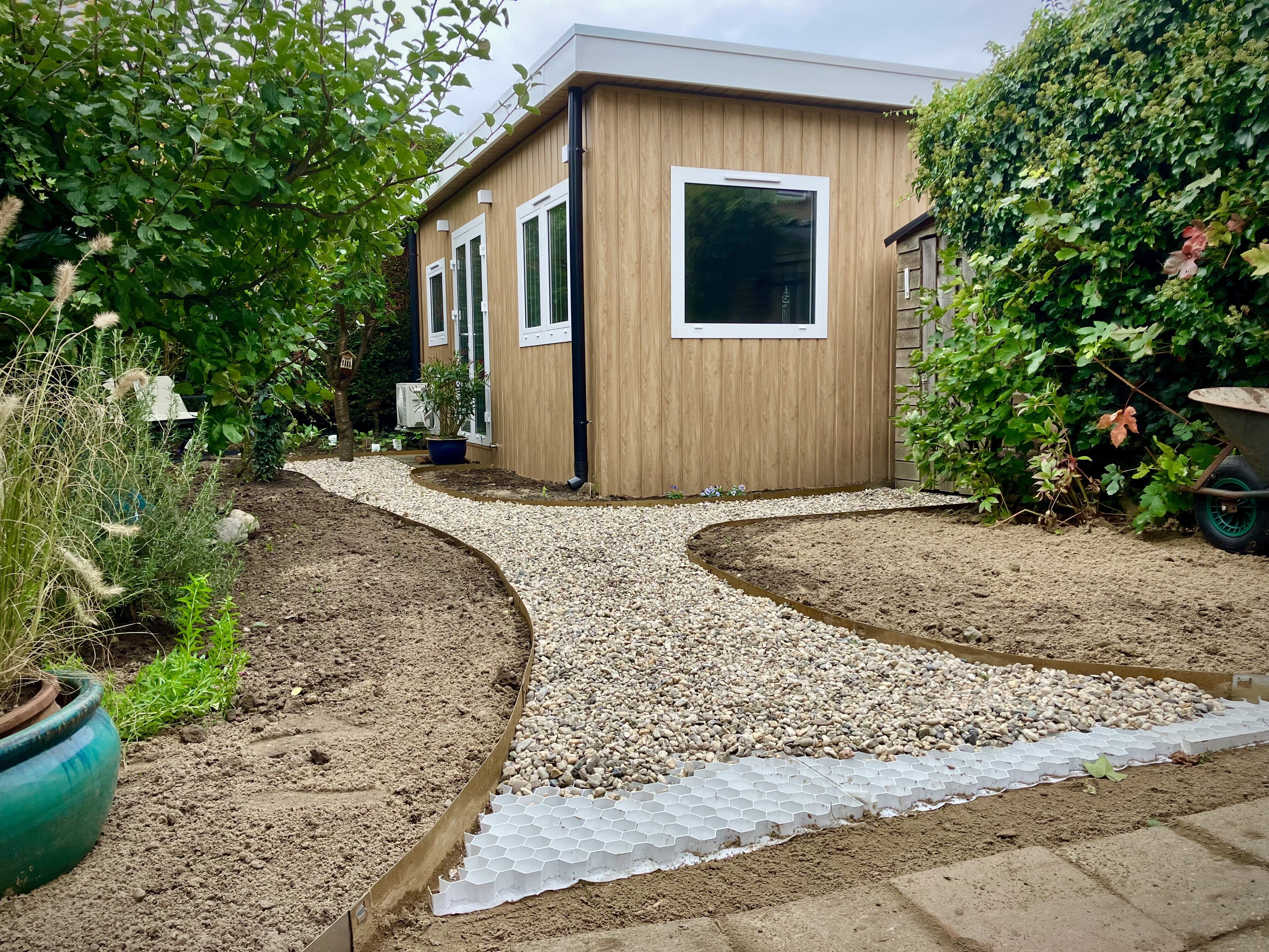 Mantelzorgwoning in tuin