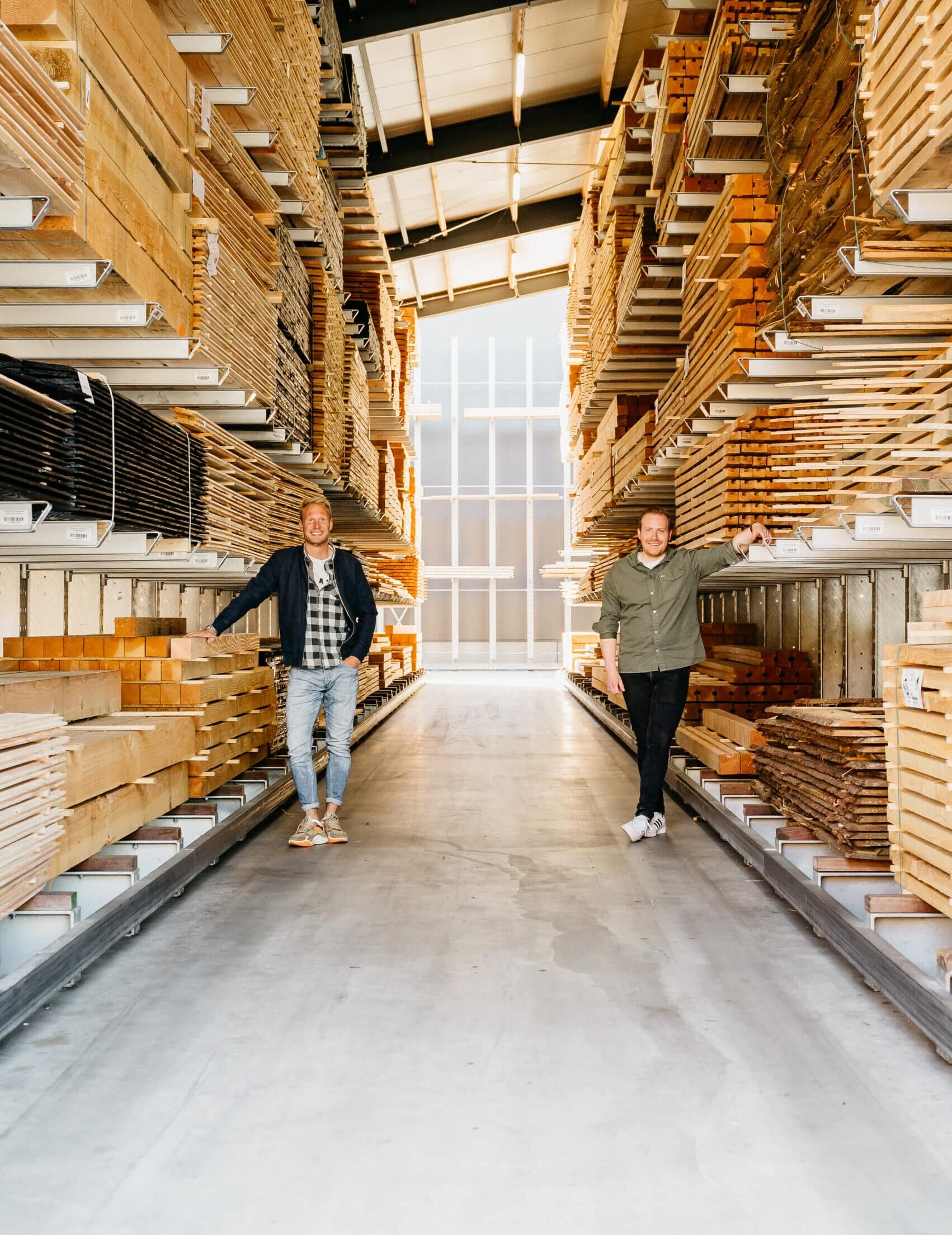Tiny houses magazijn
