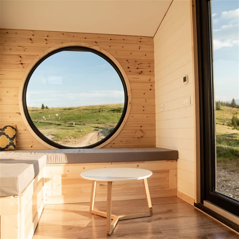 Tiny House zitkamer