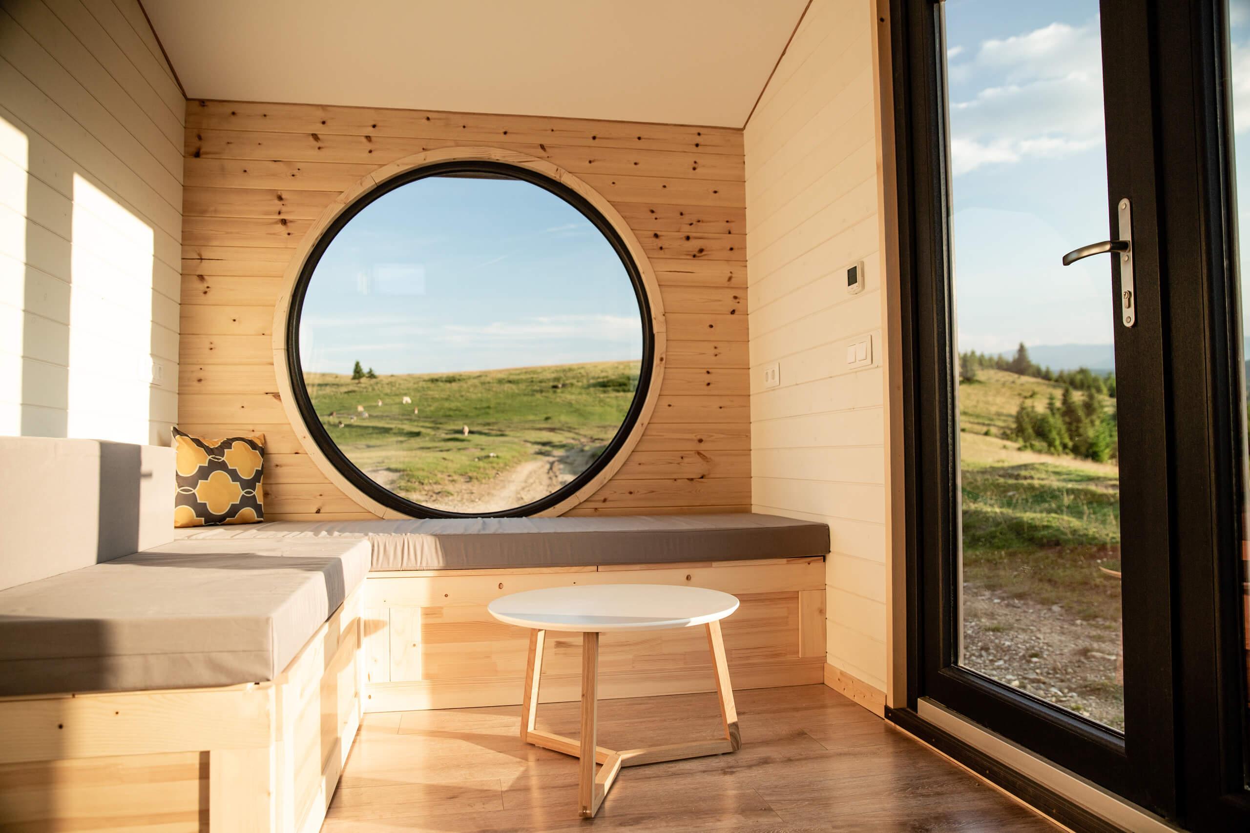 Tiny House zitkamer