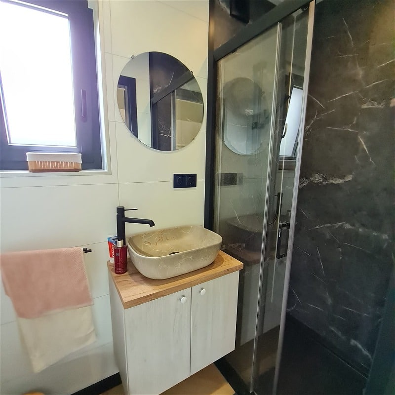 Badkamer Tiny House Morus XL