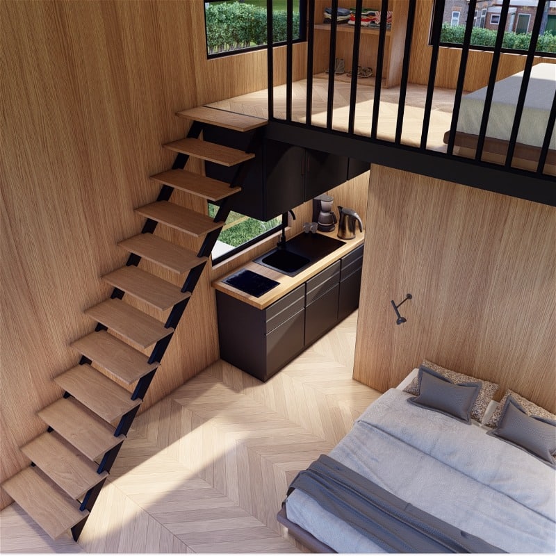 Tiny House Loftcabin 10