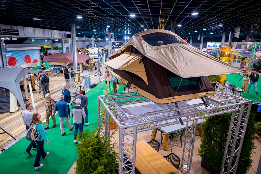 Tiny House op een beurs